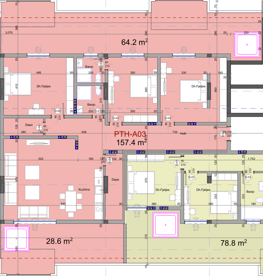 Penthouse PTH-A03 - 157.4m²