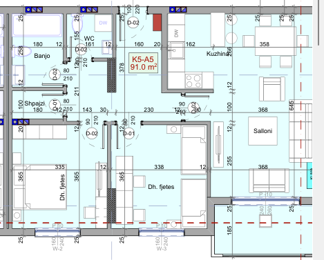 Banesa K5-A5 - 91.3m²